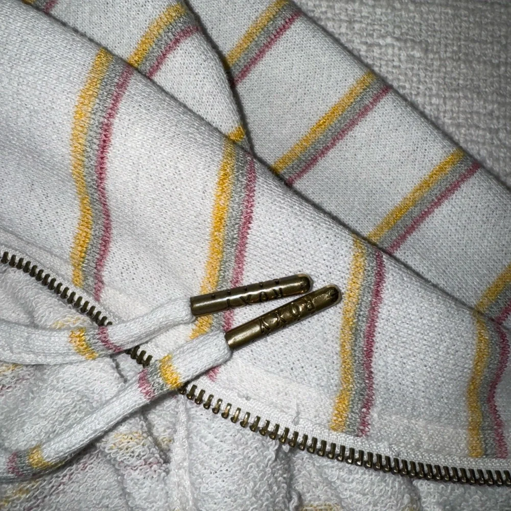 Roxy Perfect‎ Wave Striped Zip-Up Small Relaxed Fit